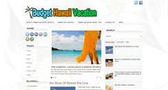 Desktop Screenshot of budgethawaiivacation.com